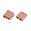 2-Hole Baking Paint Glass Seed Beads SEED-S023-17C-20-2