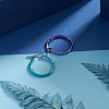 304 Stainless Steel Hoop Earrings EJEW-F105-10M-3