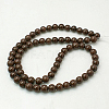 Natural Mashan Jade Round Beads Strands G-D263-12mm-XS14-2