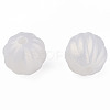 Spray Painted Acrylic Beads LS-MACR-T037-01G-4