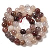 Natural Strawberry Quartz Beads Strands G-H298-A03-03-3