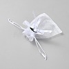 3D Flower Organza Drawstring Bags OP-WH2002-01A-01-3