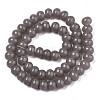 Imitation Jade Glass Beads Strands GLAA-R217-01-B01-2