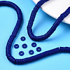 Handmade Polymer Clay Beads Strands CLAY-R089-6mm-112-7