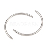304 Stainless Steel Cuff Bangles Making STAS-H240-68P-2