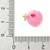Brass Enamel Pendants KK-L239-045G-02-3