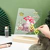 Transparent Acrylic Earring Displays NDIS-WH0015-01B-4