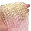 Transparent Painted Glass Beads Strands DGLA-A034-T3mm-A25-2