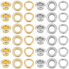 200Pcs 2 Colors Iron Grommet Eyelet Findings IFIN-GF0001-59B-1