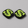 U.S. Dollar Food Grade Eco-Friendly Silicone Focal Beads SIL-CJC0007-02C-2