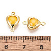 Brass Connector Charms KK-N286-03A-G-3