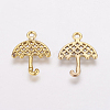 Tibetan Style Umbrella Pendants TIBEP-LF1300YKG-AG-LF-1