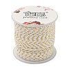 4-Ply Polycotton Cord with Metallic Thread OCOR-Z003-C25-1