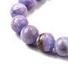 Natural Striped Stone Beads Strands G-D315-A01-02-8mm-4