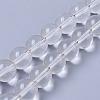 Synthetic Quartz Crystal Beads Strands G-K298-12-1