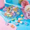 70Pcs 14 Colors Opaque & Transparent Acrylic Beads OACR-TA0002-78-4
