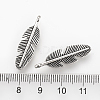 Tibetan Style Alloy Pendants TIBEP-Q078-27AS-RS-3