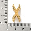 Brass Micro Pave Cubic Zirconia Beads KK-G493-06G-02-3