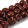 Natural Red Agate Bead Strands G-F464-38-1