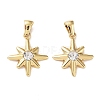 304 Stainless Steel Rinestone Pendants STAS-P329-15G-1