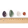 78Pcs 5 Style Natural Amethys & Rose Quartz & Green Aventurine & Botswana Agate & Dendritic Agate Beads G-LS0001-06-3