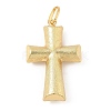 Cross Brass Big Pendants KK-M327-07D-G-1