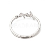 Non-Tarnish 304 Stainless Steel Word Hope Adjustable Ring LS-RJEW-L107-027P-3