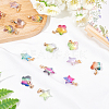 CHGCRAFT 18Pcs 3 Styles Rainbow K9 Glass Pendants GLAA-CA0001-10G-4