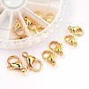 304 Stainless Steel Lobster Claw Clasps STAS-X0015-G-B-3