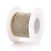 Brass Rhinestone Strass Chains CHC-T001-SS4.5-01G-2