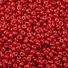 8/0 Baking Paint Glass Seed Beads SEED-M012-02A-42-3