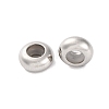 202 Stainless Steel Beads STAS-P238-10P-D-1