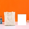 Cotton Cloth Blank Canvas Bag LS-SENE-PW0012-02F-01-1