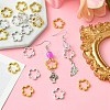 20Pcs 2 Colors Tibetan Style Alloy Bead Frames TIBEB-YW0001-18-5