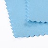 Suede Fabric Square Silver Polishing Cloth AJEW-G005-01-2