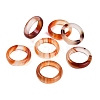 Dyed & Heated Natural Agate Finger Rings for Women RJEW-Z075-02I-1