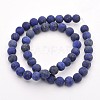 Natural Lapis Lazuli Round Beads Strands G-D660-4mm-2