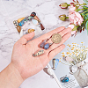 Natural/Synthetic Gemstone Pendants G-PH0019-10-3