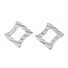 Stainless Steel Pendants STAS-TAC0002-78B-P-2