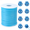 1 Roll Hollow Pipe PVC Tubular Synthetic Rubber Cord RCOR-CP0001-01A-1
