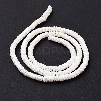 Natural Sea Shell Beads Strands X-SSHEL-G023-07-1