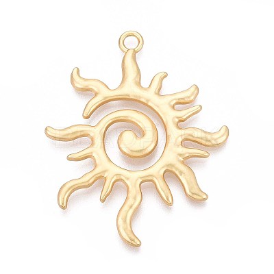 Rack Plating Alloy Big Pendants PALLOY-N179-04MG-1