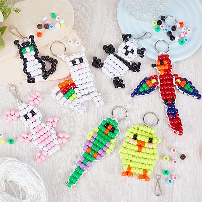 DIY Animal Keychain Making Kit DIY-SC0022-59-1