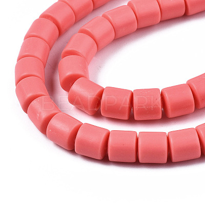 Polymer Clay Bead Strands CLAY-T001-C55-1