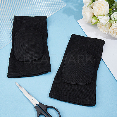 Sponge & Polyester Yoga Sports Knee Pads AJEW-WH20054-202B-01-1