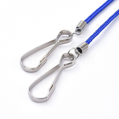 Polyester & Spandex Cord Ropes Eyeglasses Chains AJEW-EH00058-02-1