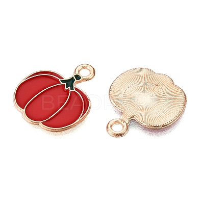 Thanksgiving Day Theme Alloy Enamel Pendants LS-ENAM-T020-35M-1