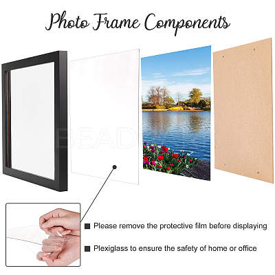 Wood Picture Frame DIY-BC0002-57C-1