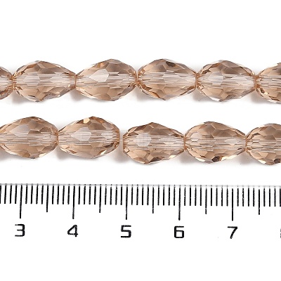 Transparent Glass Beads Strands LS-EGLA-N013-T10mm-D23-1