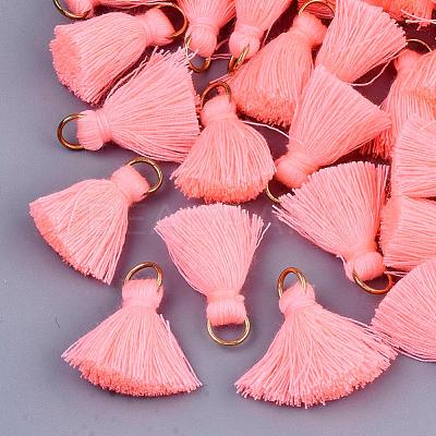 Polycotton(Polyester Cotton) Tassel Pendant Decorations FIND-S280-15-1